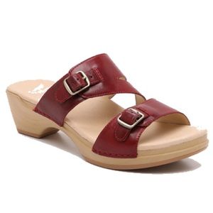 Dansko red sandals, size 10.5 (41)